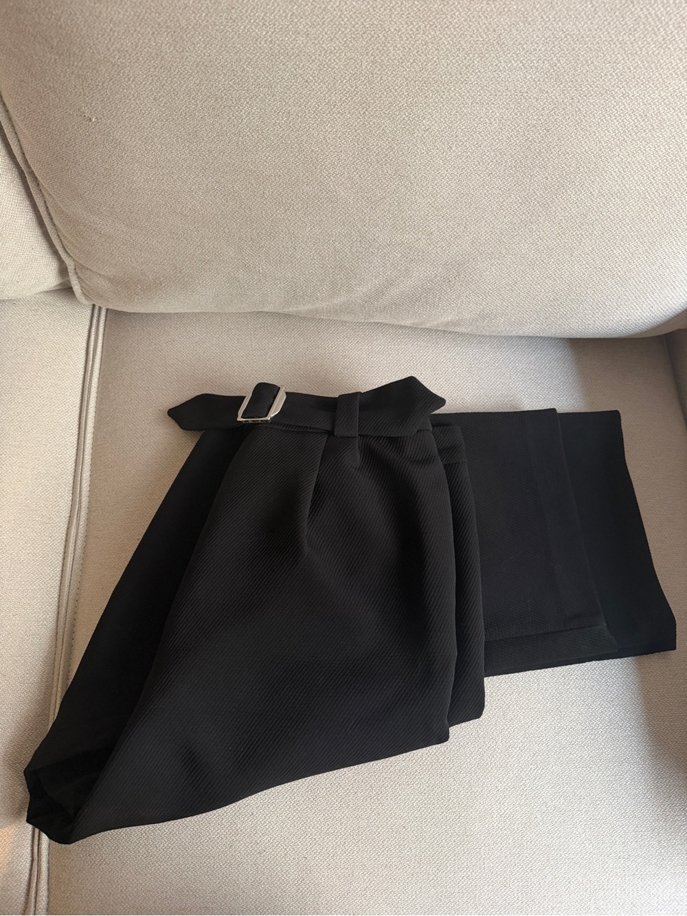 Wide leg office pant